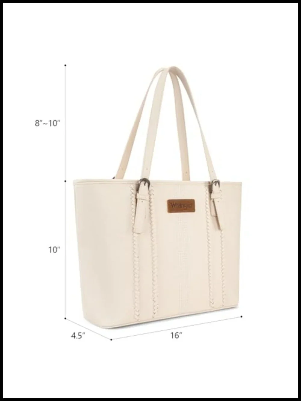 Vegan Leather Tote Bag for Women Large Capacity Shoulder Purse for Work Travel